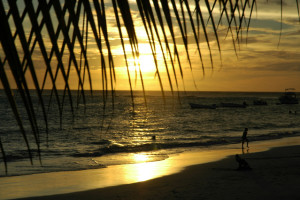Antillen Sonnenuntergang